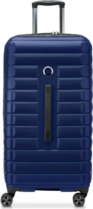 Delsey Shadow 5.0 4-Rollen Trolley XL 80cm marine blau
