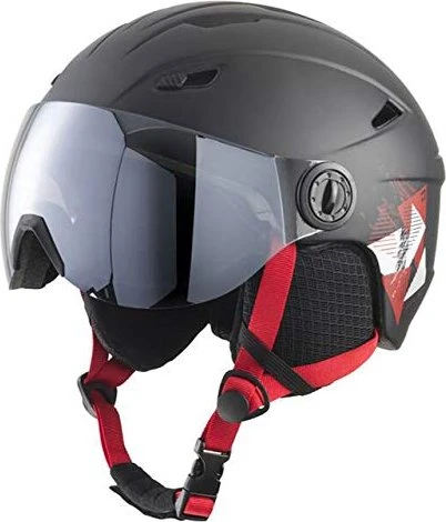 TecnoPro Pulse Jr S2 Visor Helm schwarz (Junior)