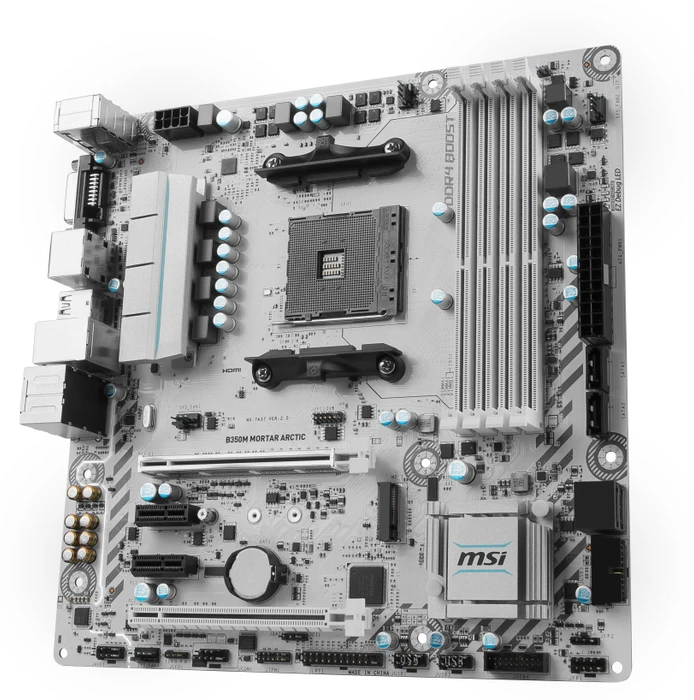 MSI B350M Mortar Arctic (AMD AM4)