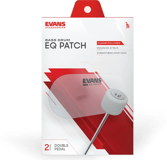 Evans EQ Patch Clear Plastic Double