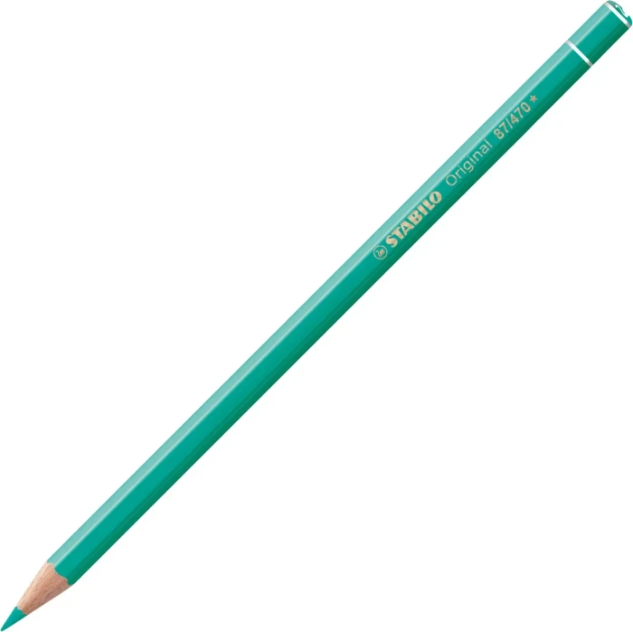 STABILO Original Buntstift türkis, 12er-Pack