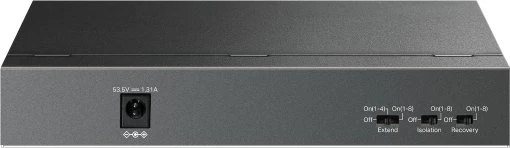 TP-Link LS100 LiteWave Desktop Switch, 9x RJ-45, 63W PoE+