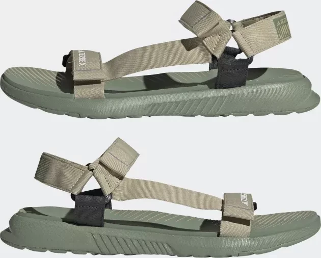 adidas Terrex Hydroterra Light Sandale silver green/savanna/silver dawn
