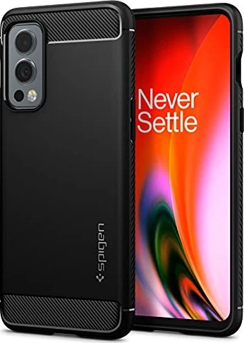 Spigen Rugged Armor für OnePlus Nord 2 5G Matte Black