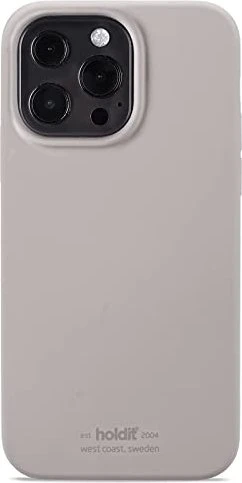 Holdit Silicone Case für Apple iPhone 13 Pro taupe