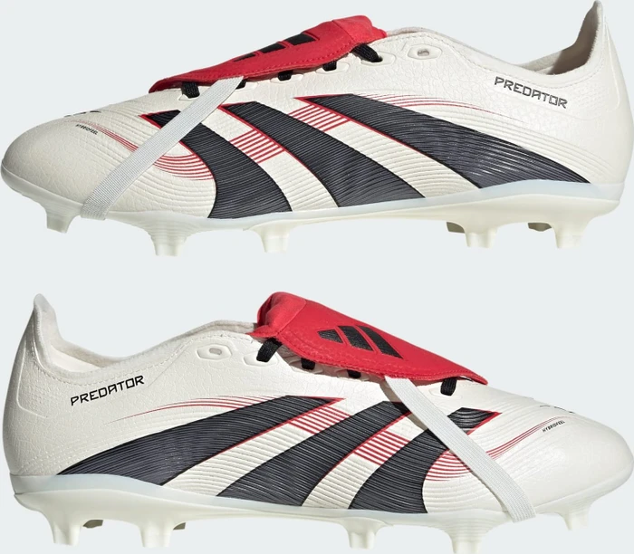 adidas Predator League Fold-Over Tongue MG off white/core black/pure ruby