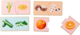 Eichhorn Montessori Puzzle Obst und Gemüse