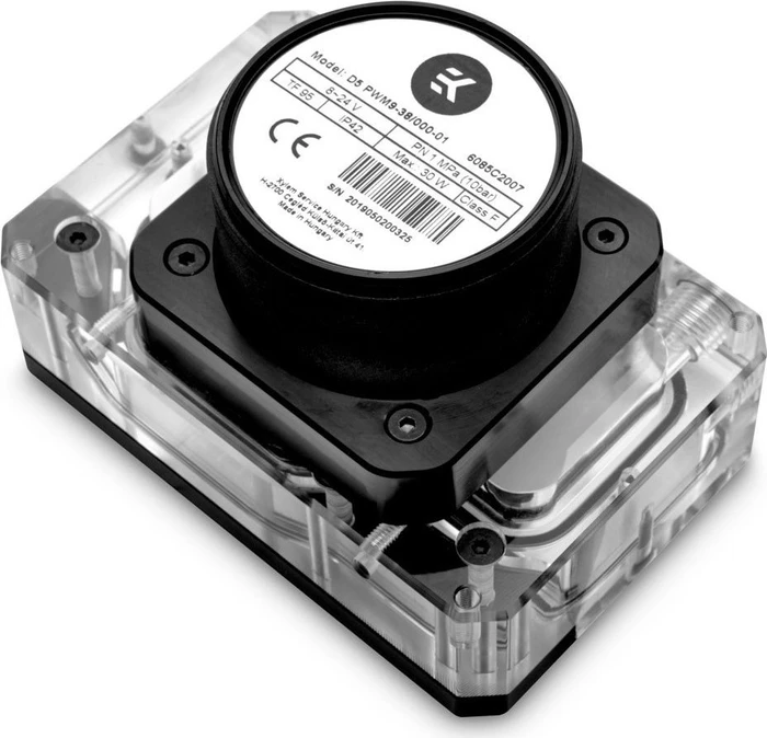 EK Water Blocks Quantum Line EK-Quantum Kinetic FLT 80 D5 PWM D-RGB, Acryl, mit Pumpe