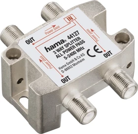 Hama 3-fach SAT-Verteiler
