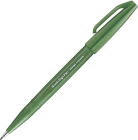Pentel Brush Sign Pen SES15C olivgrün