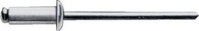 Gesipa Stahl/Stahl Flachrundkopf Blindniete 3x5mm, 500 Stück