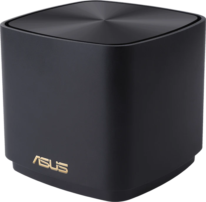 ASUS ZenWiFi AX Mini XD4 Plus, AX1800, schwarz, Router und Repeater Set, 2er-Bundle