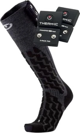 Therm-ic Heat Fusion Uni inkl. S-Pack 700 ND Akkupack Socken