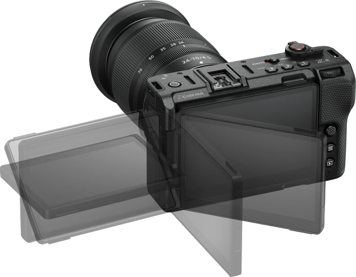 Nikon ZR mit Objektiv Z 24-70mm 4.0 S