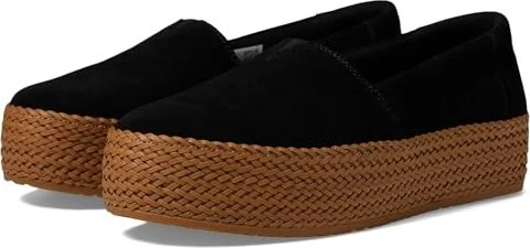 TOMS Valencia black suede (Damen)