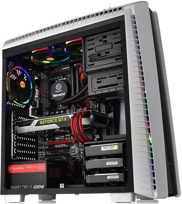 Thermaltake Versa N27 Snow weiß, Acrylfenster