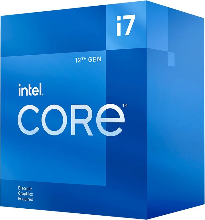 Intel Core i7-12700F, 8P+4E/20T, 2.10-4.90GHz, boxed