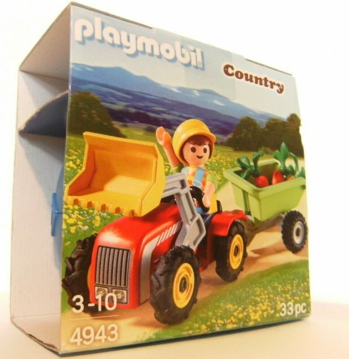 playmobil Ostereier Junge mit Kindertraktor