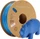 Polymaker PolyTerra PLA, sapphire blue, Spule, 1.75mm, 1.00kg (PM70828)