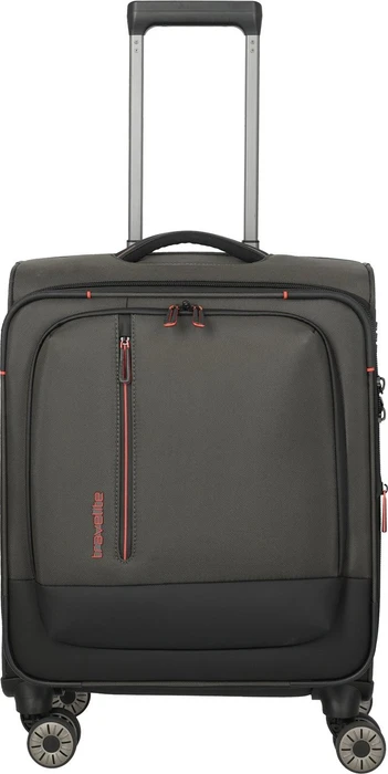 Travelite Crosslite 4-Rad Trolley S erweiterbar oliv