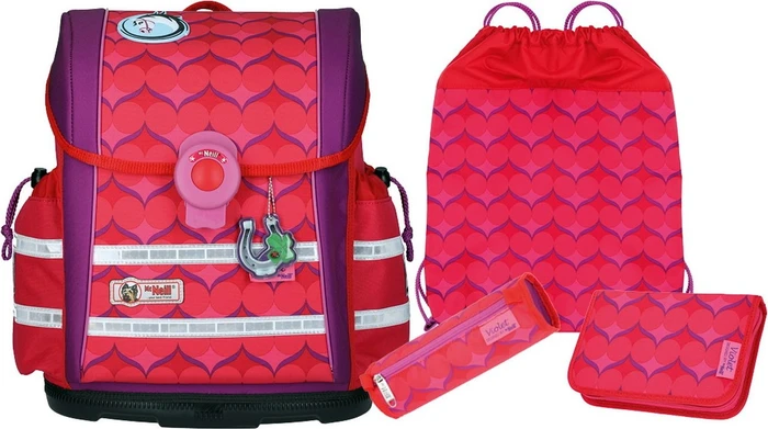 McNeill Ergo Light 912 S Violet Schultaschen-Set, 4-tlg.
