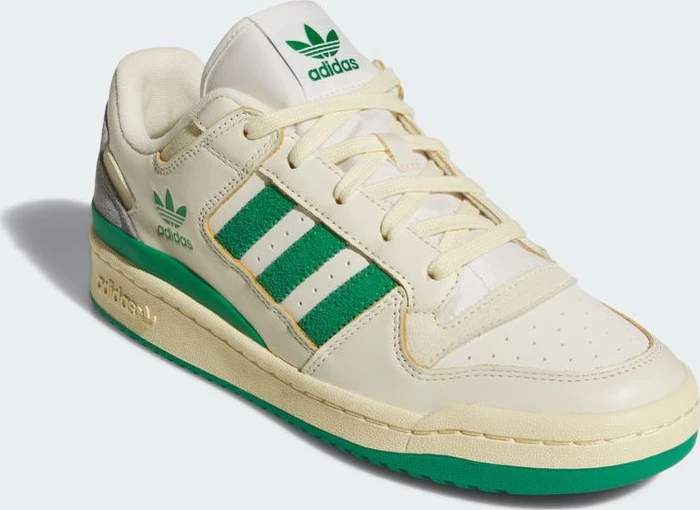 adidas Forum Low CL cream white/green/warm vanilla
