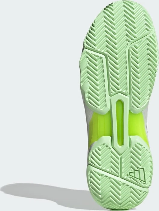 adidas CourtJam Control 3 cloud white/core black/lucid lemon