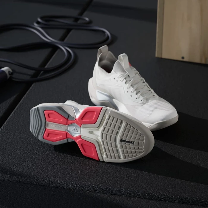adidas Rapidmove ADV 2 chalk white/alumina/lucid red (Damen)
