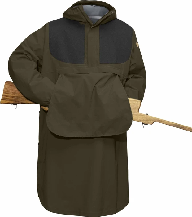 Fjällräven Lappland Eco-Shell Poncho dark olive