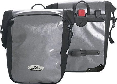 Norco Columbia Universal Duo Gepäcktasche grau/schwarz