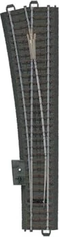 Märklin - Spur H0 Gleis - Schlanke Weiche links Länge 236.1mm