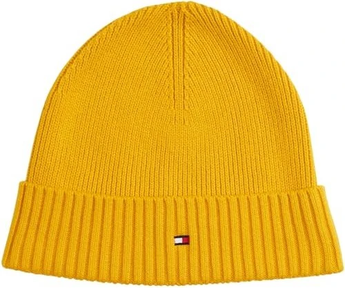 Tommy Hilfiger Flag Kaschmir Beanie city yellow