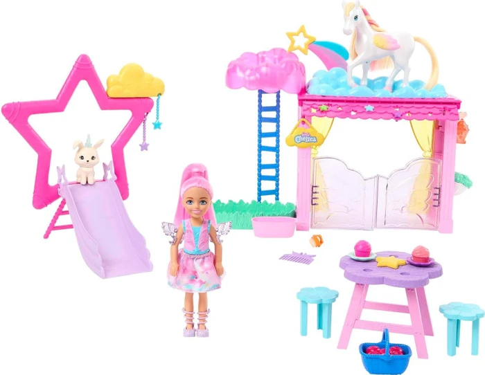 Mattel Barbie - A Touch Of Magic - Chelsea & Pegasus Spielset