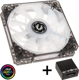 BitFenix Spectre Pro RGB schwarz, LED-Steuerung, 120mm