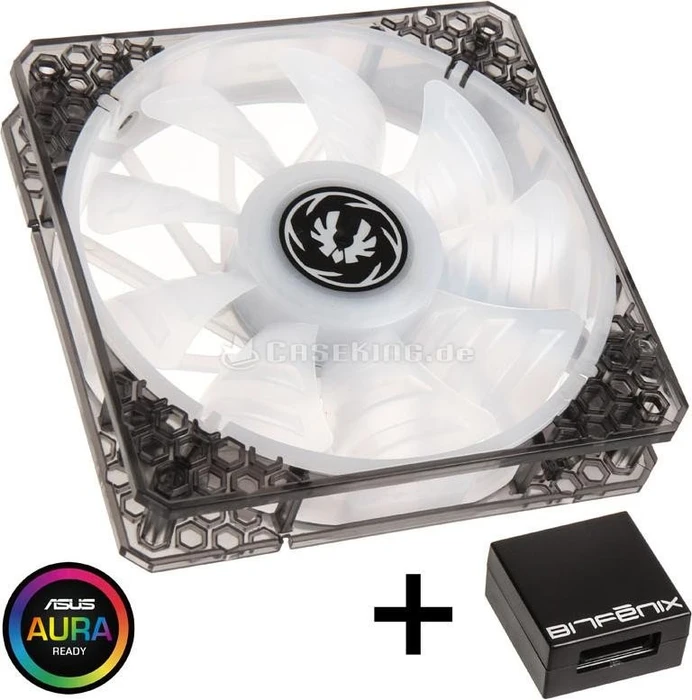 BitFenix Spectre Pro RGB schwarz, LED-Steuerung, 120mm
