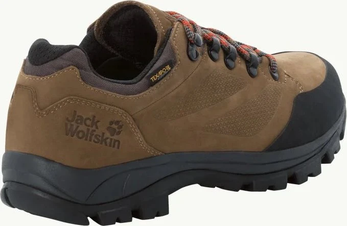 Jack Wolfskin Rebellion Texapore Low brown/phantom (Herren)