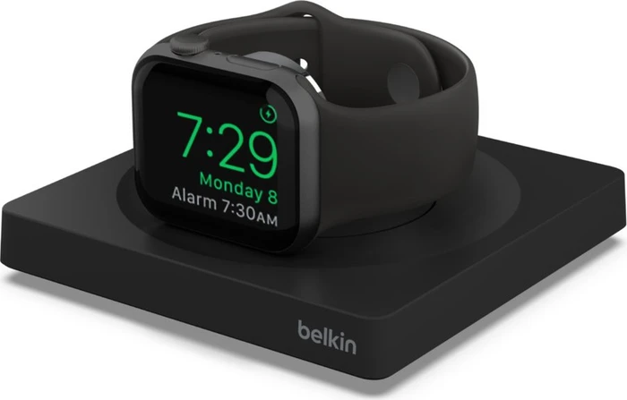 Belkin BoostCharge Pro tragbares Schnellladegerät für Apple Watch schwarz