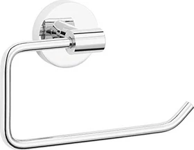 tesa Exxcellent Toilettenpapierhalter ohne Deckel inkl. Klebelösung chrom