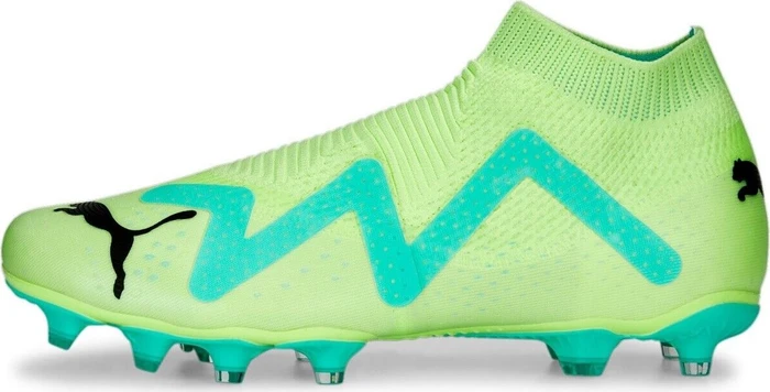 Puma Future Match+ LL FG/AG fast yellow/puma black/electric peppermint (Herren)