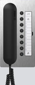 Siedle Türsprechanlage BTC 850-02 E/S silber/schwarz, Innenstation