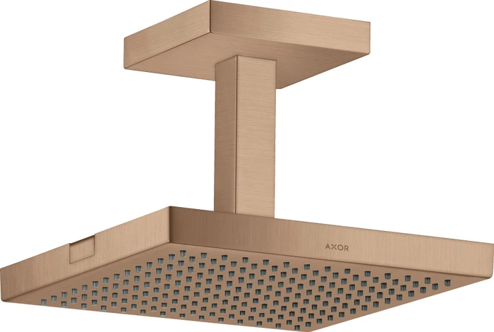 Hansgrohe Axor ShowerSolutions Kopfbrause 240/240 1jet mit Deckenanschluss brushed red gold