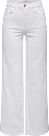 ONLY Madison High Wide Jeans weiß (Damen)