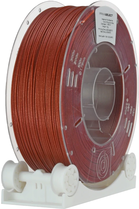 PrimaCreator PrimaSelect PLA Sparkle, burgundy red, Spule, 1.75mm, 1.00kg
