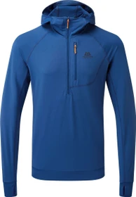 Mountain Equipment Aiguille Hooded HZ Funktionsshirt langarm admiral blue (Herren)