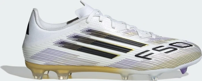 adidas F50 League FG/MG cloud white/core black/gold metallic