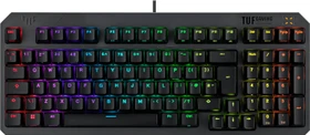 ASUS TUF Gaming K3 Gen II, LEDs RGB, TUF Optical-Mech RED Linear, USB, UK (90MP0390-BKEA01)