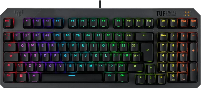 ASUS TUF Gaming K3 Gen II, LEDs RGB, TUF Optical-Mech RED Linear, USB, UK