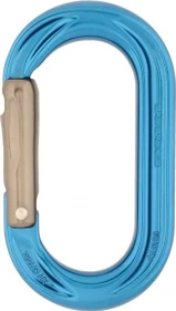 DMM PerfectO straight Schnappkarabiner blau/titanium