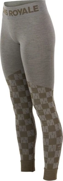 Mons Royale Ascender Merino Hose lang dried sage/dark olive (Damen)