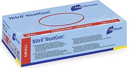 Meditrade Nitril NextGen Einweghandschuhe, 100 Stück